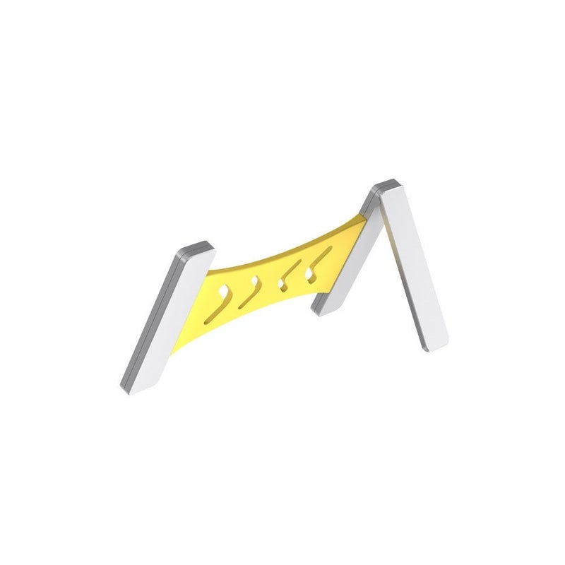 Value Grip Stand Strap - Yellow and Gray